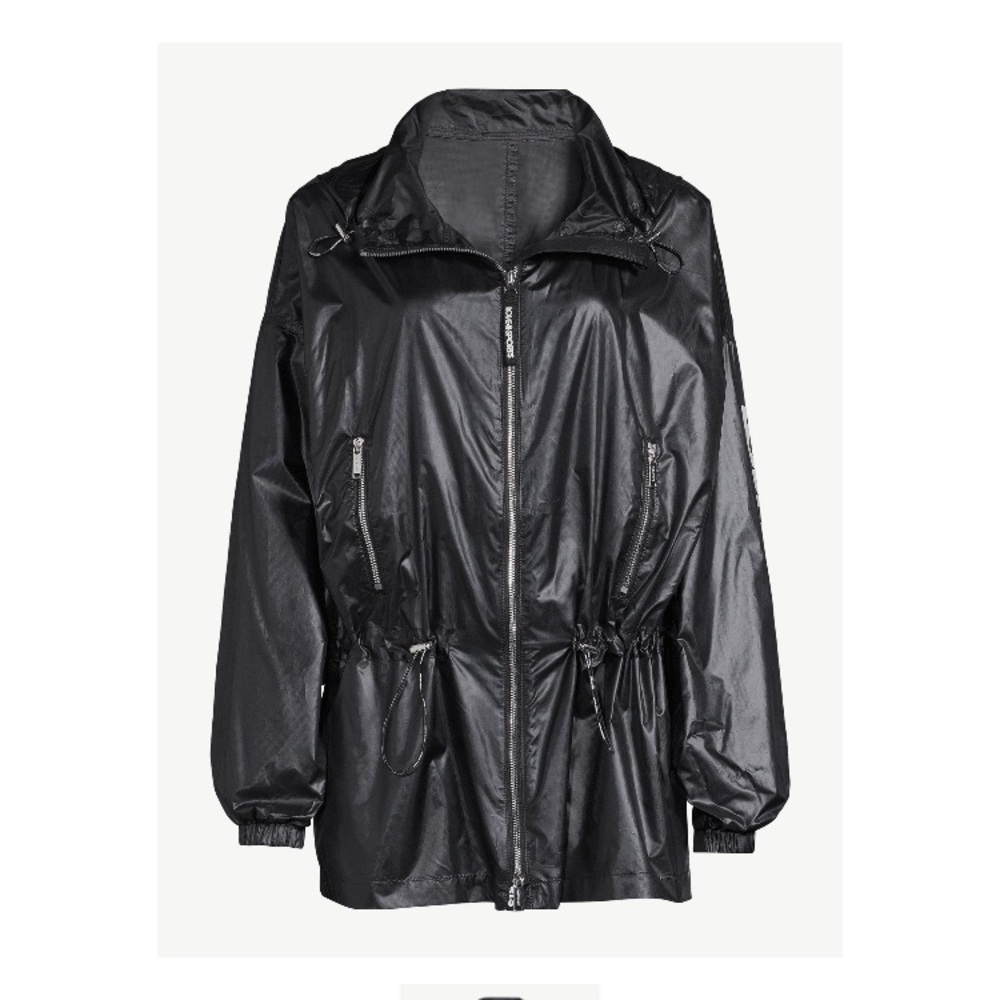 Love & Sports Women’s Long Anorak Jacket with Hood